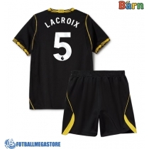 Fotballdrakt Barn Chelsea Maxence Lacroix #5 Bortedraktsett 2026-27 Kortermet (+ Korte bukser)